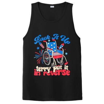 Back It Up Terry Put It In Reverse Firework 4th Of July PosiCharge Competitor Tank