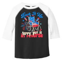 Back It Up Terry Put It In Reverse Firework 4th Of July Toddler Fine Jersey T-Shirt