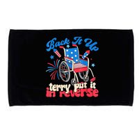 Back It Up Terry Put It In Reverse Firework 4th Of July Microfiber Hand Towel