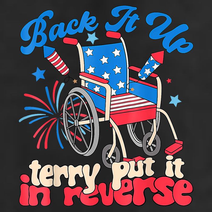 Back It Up Terry Put It In Reverse Firework 4th Of July Microfiber Hand Towel