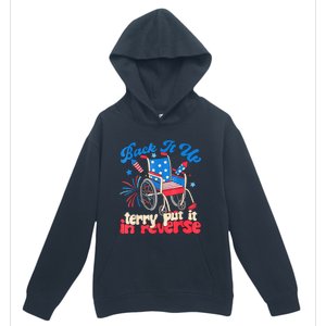 Back It Up Terry Put It In Reverse Firework 4th Of July Urban Pullover Hoodie