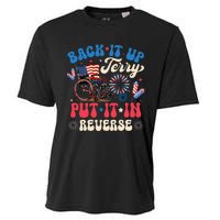 Back It Up Terry Put It In Reverse Firework 4th Of July Cooling Performance Crew T-Shirt