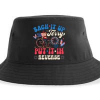 Back It Up Terry Put It In Reverse Firework 4th Of July Sustainable Bucket Hat