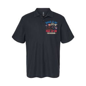 Back It Up Terry Put It In Reverse Firework 4th Of July Softstyle Adult Sport Polo