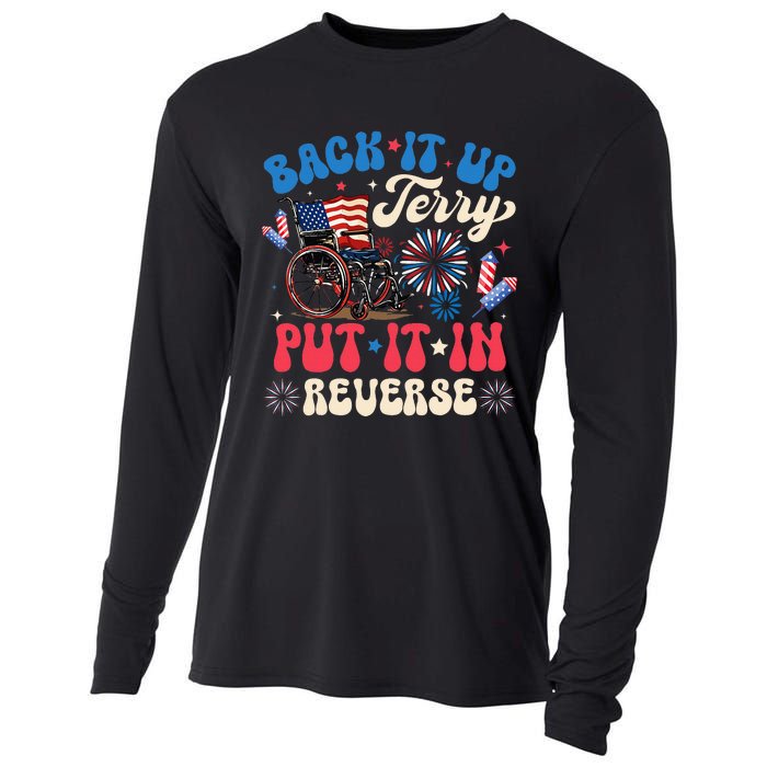 Back It Up Terry Put It In Reverse Firework 4th Of July Cooling Performance Long Sleeve Crew