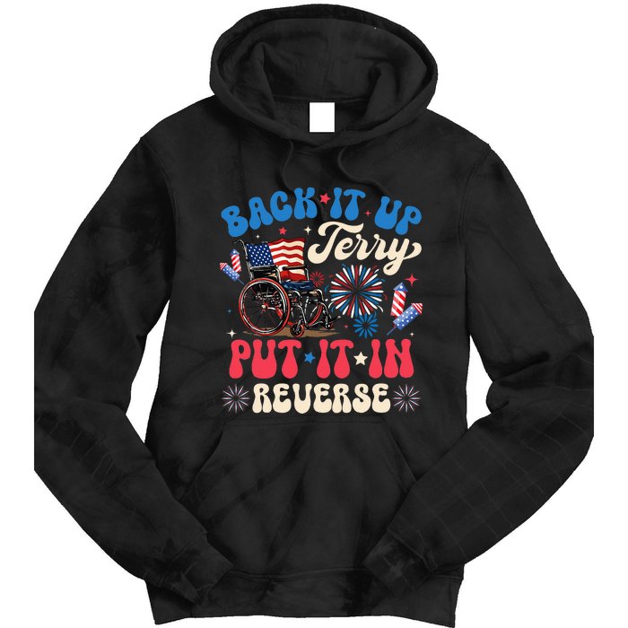 Back It Up Terry Put It In Reverse Firework 4th Of July Tie Dye Hoodie