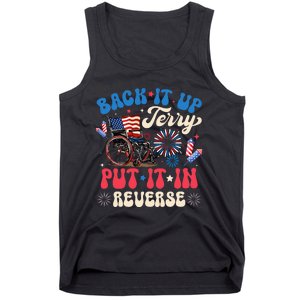 Back It Up Terry Put It In Reverse Firework 4th Of July Tank Top