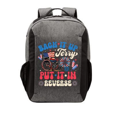 Back It Up Terry Put It In Reverse Firework 4th Of July Vector Backpack
