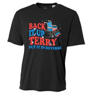 Back It Up Terry Put It In Reverse 4th Of July Fireworks Cooling Performance Crew T-Shirt