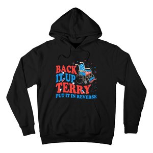 Back It Up Terry Put It In Reverse 4th Of July Fireworks Hoodie