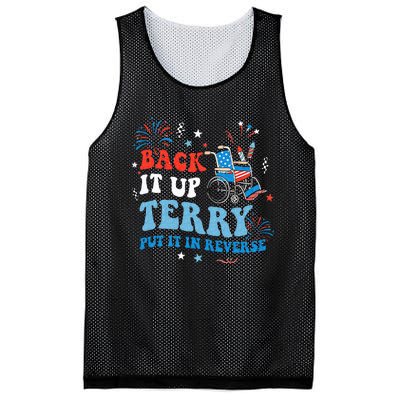 Back It Up Terry Put It In Reverse 4th Of July Mesh Reversible Basketball Jersey Tank