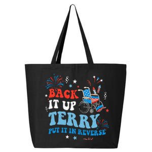 Back It Up Terry Put It In Reverse 4th Of July 25L Jumbo Tote