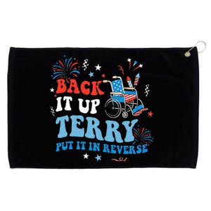 Back It Up Terry Put It In Reverse 4th Of July Grommeted Golf Towel