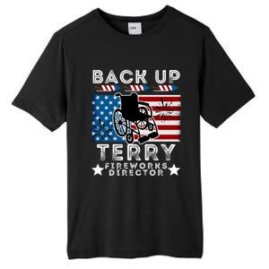 Back It Up Terry 4th Of July Put It In Reverse Fireworks Gift Tall Fusion ChromaSoft Performance T-Shirt