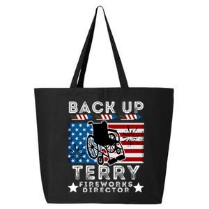 Back It Up Terry 4th Of July Put It In Reverse Fireworks Gift 25L Jumbo Tote