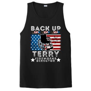 Back It Up Terry 4th Of July Put It In Reverse Fireworks Gift PosiCharge Competitor Tank