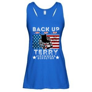 Back It Up Terry 4th Of July Put It In Reverse Fireworks Gift Ladies Essential Flowy Tank