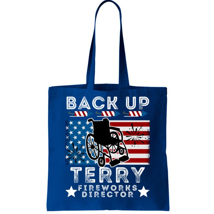 Back It Up Terry 4th Of July Put It In Reverse Fireworks Gift Tote Bag