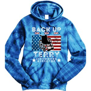 Back It Up Terry 4th Of July Put It In Reverse Fireworks Gift Tie Dye Hoodie