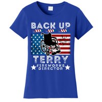 Back It Up Terry 4th Of July Put It In Reverse Fireworks Gift Women's T-Shirt