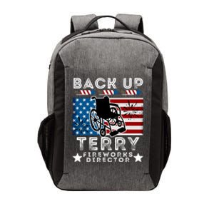 Back It Up Terry 4th Of July Put It In Reverse Fireworks Gift Vector Backpack