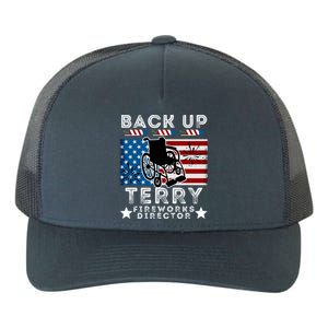 Back It Up Terry 4th Of July Put It In Reverse Fireworks Gift Yupoong Adult 5-Panel Trucker Hat