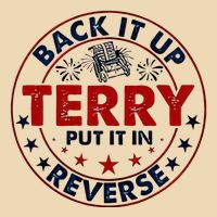Back It Up Terry Put It In Reverse Firework 4th Of July Drawstring Bag