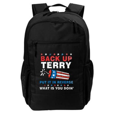 Back It Up Terry Put It In Reverse July 4th Fireworks Terry Daily Commute Backpack