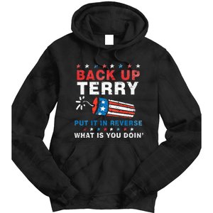 Back It Up Terry Put It In Reverse July 4th Fireworks Terry Tie Dye Hoodie