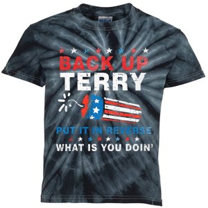 Back It Up Terry Put It In Reverse July 4th Fireworks Terry Kids Tie-Dye T-Shirt