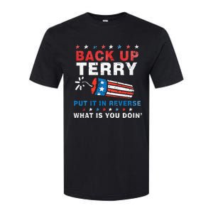 Back It Up Terry Put It In Reverse July 4th Fireworks Terry Softstyle CVC T-Shirt