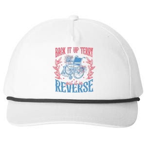 Back It Up Terry Put In Reverse 4th Of July Snapback Five-Panel Rope Hat