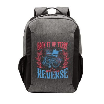 Back It Up Terry Put In Reverse 4th Of July Vector Backpack