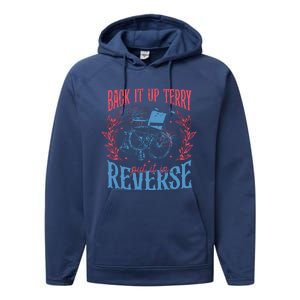 Back It Up Terry Put In Reverse 4th Of July Performance Fleece Hoodie