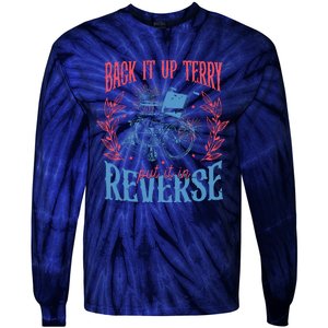 Back It Up Terry Put In Reverse 4th Of July Tie-Dye Long Sleeve Shirt