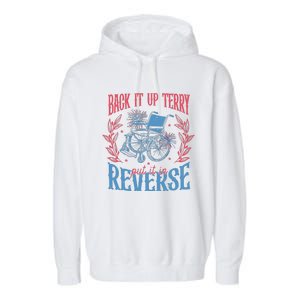 Back It Up Terry Put In Reverse 4th Of July Garment-Dyed Fleece Hoodie