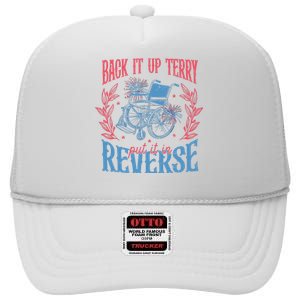 Back It Up Terry Put In Reverse 4th Of July High Crown Mesh Back Trucker Hat