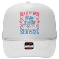 Back It Up Terry Put In Reverse 4th Of July High Crown Mesh Back Trucker Hat