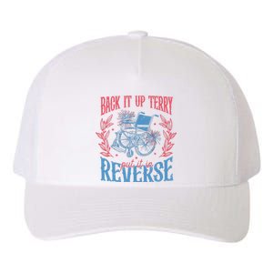 Back It Up Terry Put In Reverse 4th Of July Yupoong Adult 5-Panel Trucker Hat