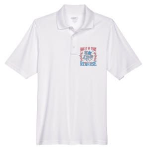 Back It Up Terry Put In Reverse 4th Of July Men's Origin Performance Pique Polo