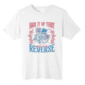 Back It Up Terry Put In Reverse 4th Of July Tall Fusion ChromaSoft Performance T-Shirt