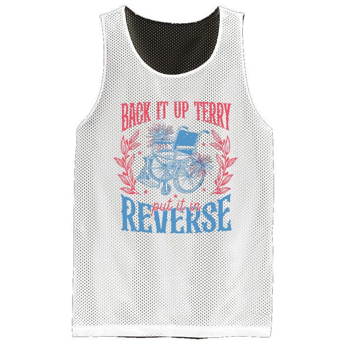 Back It Up Terry Put In Reverse 4th Of July Mesh Reversible Basketball Jersey Tank