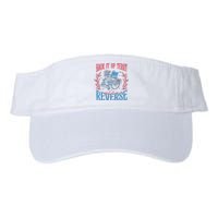 Back It Up Terry Put In Reverse 4th Of July Valucap Bio-Washed Visor