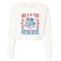 Back It Up Terry Put In Reverse 4th Of July Cropped Pullover Crew