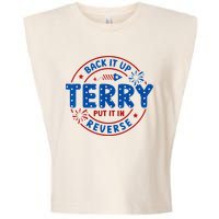Back It Up Terry Put It In Reverse 4th Of July For Men Women Garment-Dyed Women's Muscle Tee