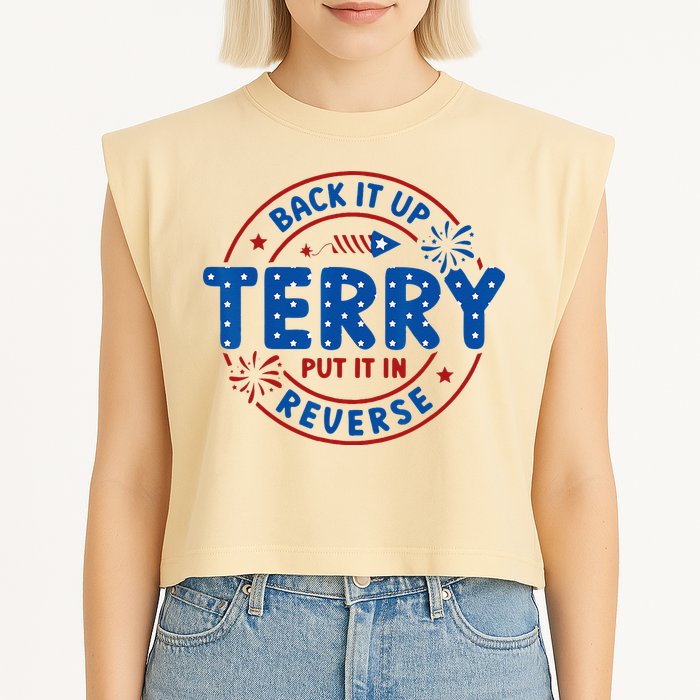 Back It Up Terry Put It In Reverse 4th Of July For Men Women Garment-Dyed Women's Muscle Tee