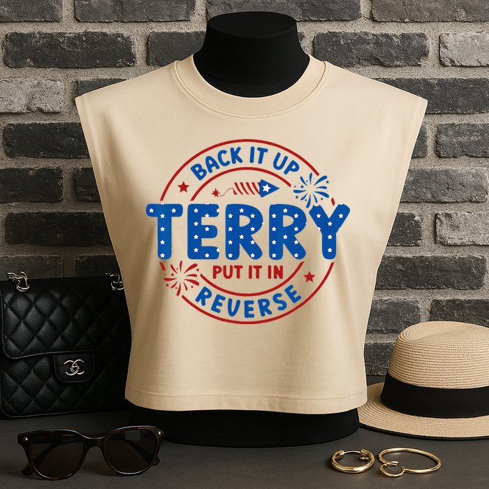 Back It Up Terry Put It In Reverse 4th Of July For Men Women Garment-Dyed Women's Muscle Tee