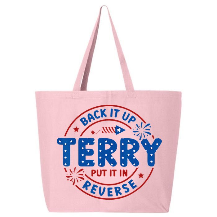 Back It Up Terry Put It In Reverse 4th Of July For Men Women 25L Jumbo Tote