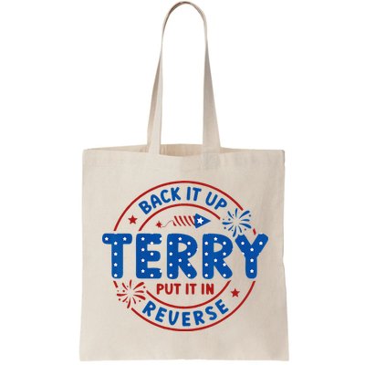 Back It Up Terry Put It In Reverse 4th Of July For Men Women Bag