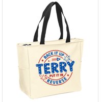 Back It Up Terry Put It In Reverse 4th Of July For Men Women Zip Tote Bag